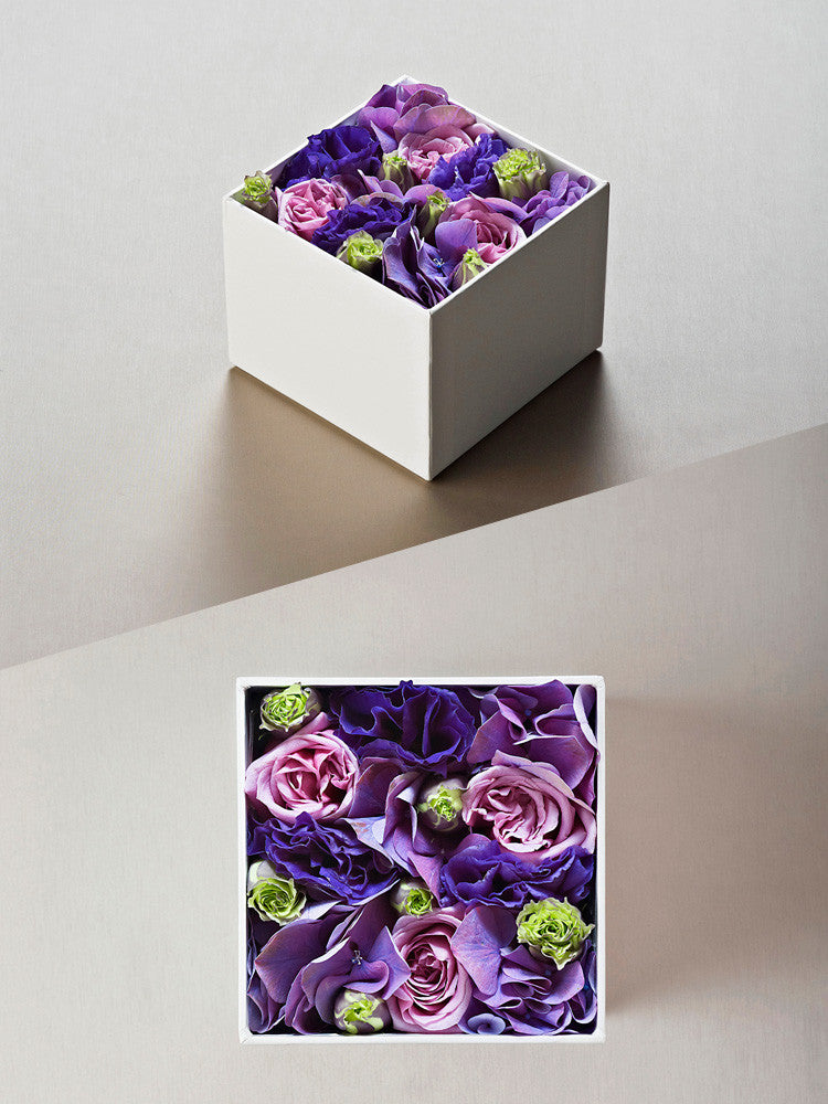 Floral Box S - Purple