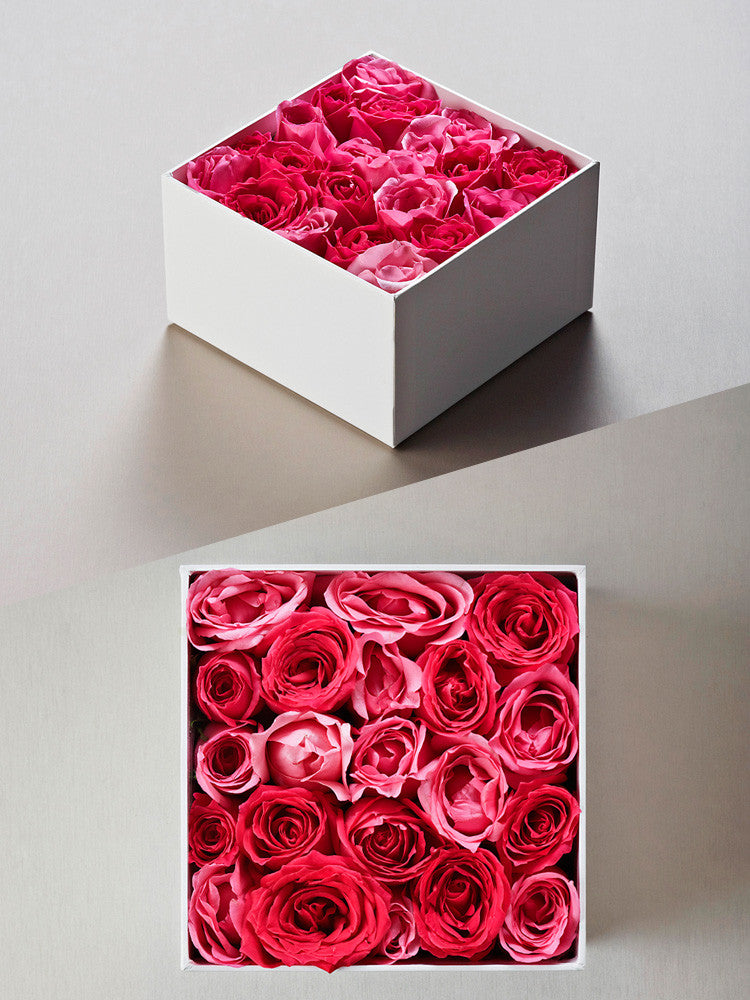 Floral Box M - Pink